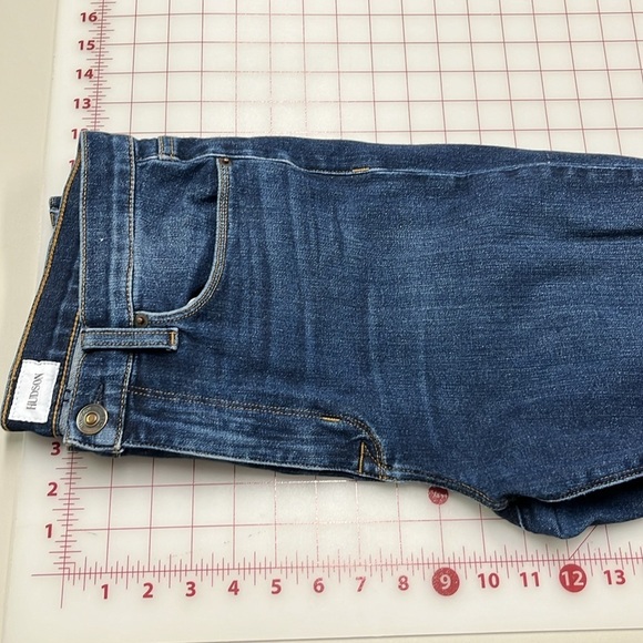 HUDSON Barbara High-Waisted Super Skinny Ankle Stretch Denim Jean Daze Wash  31 - Picture 14 of 16